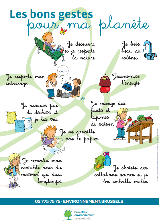 Bons gestes planète