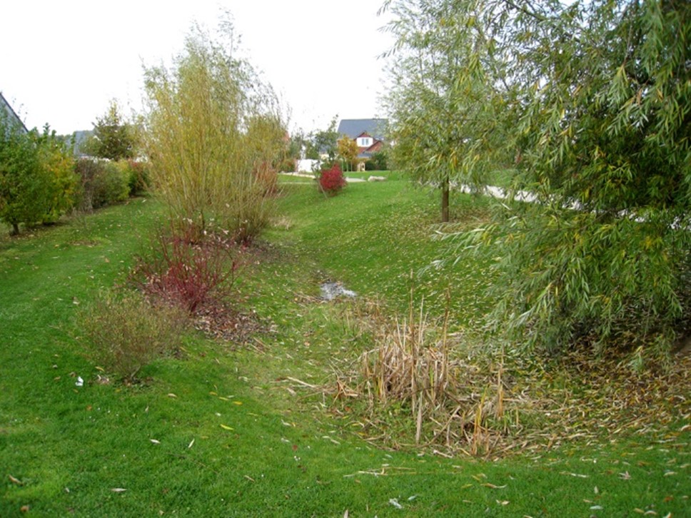 Exemple d’espace vert creux.