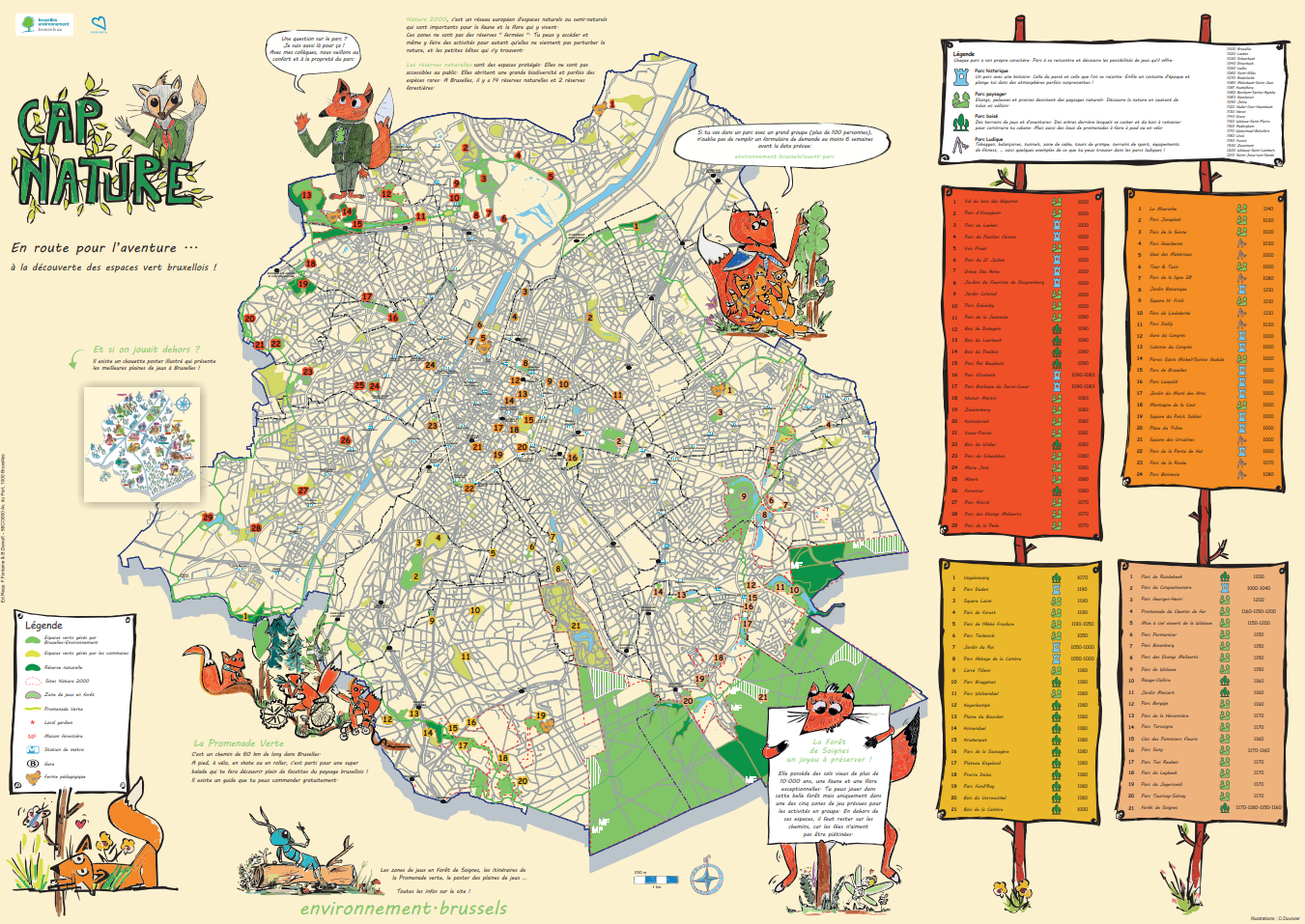 BD13 Carte Cap Nature, primaire et secondaire