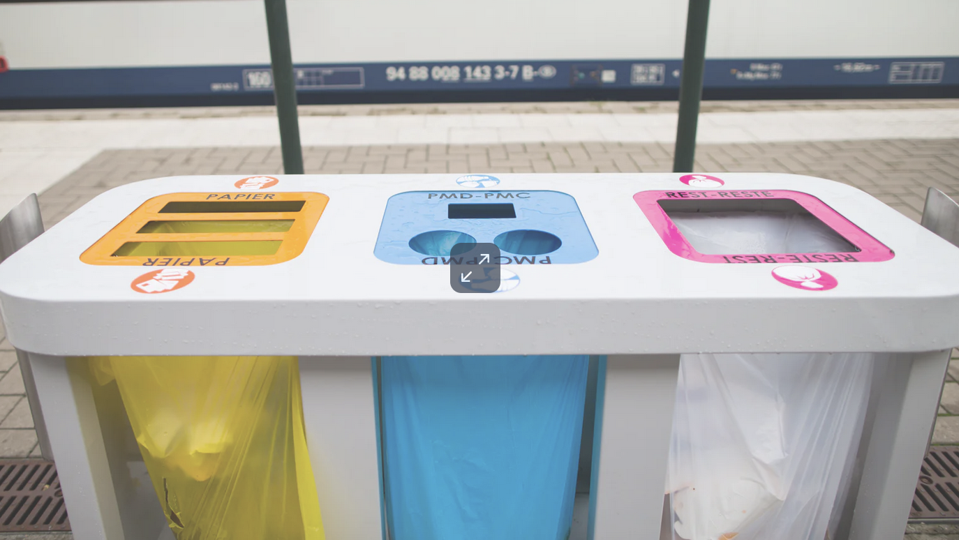 Poubelles de tri