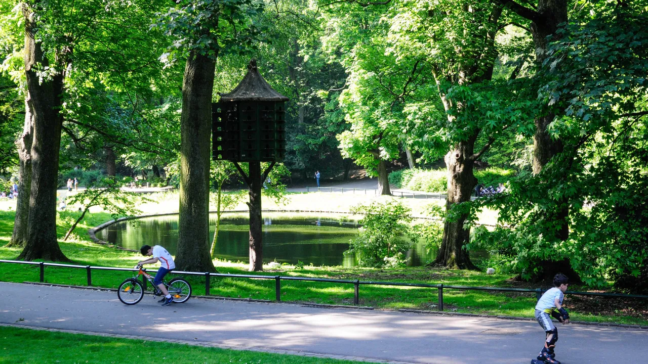 Le parc Josaphat / Het Josaphatpark