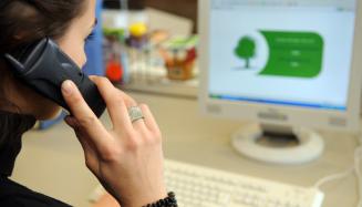 Personne au téléphone